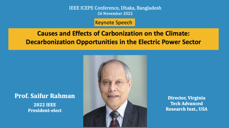 Causes and Effects of Carbonization on the Climate: Decarbonization Opportunities in the Electric Power Sector